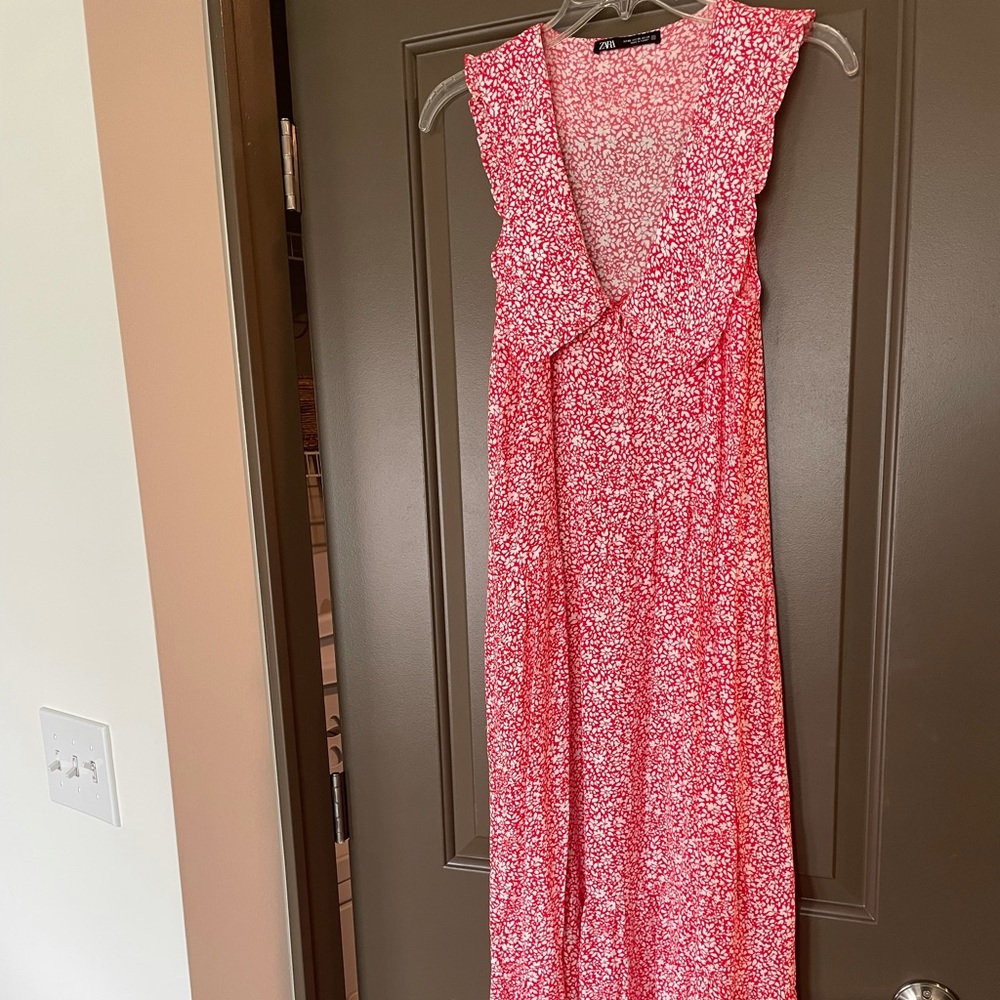 Zara Maxi tiered dress.